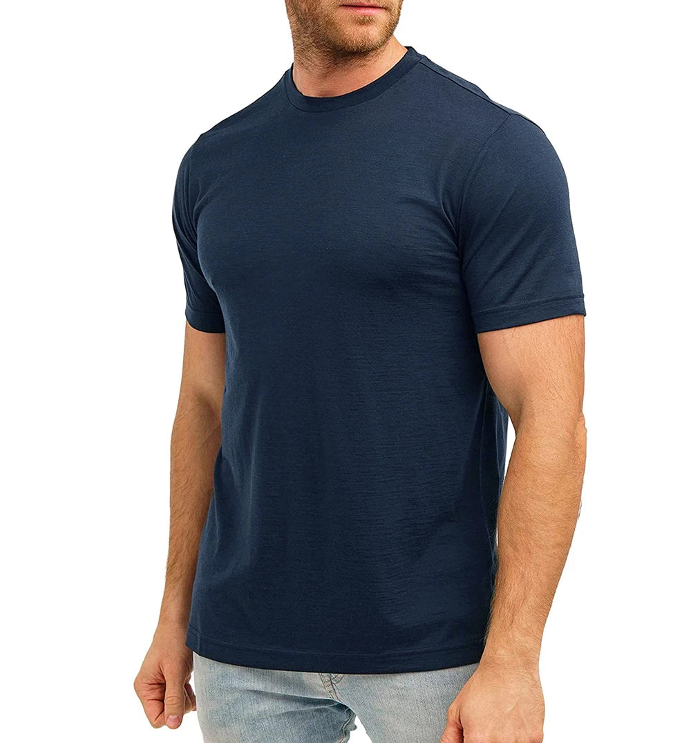 Wool Short Sleeve T-Shirt